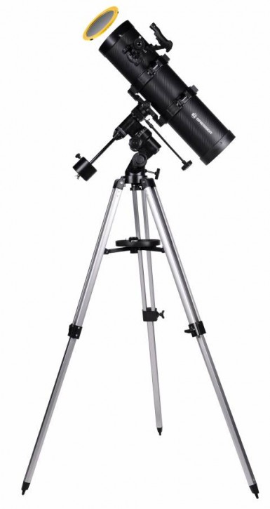 BRESSER SPICA 130/650 EQ3 - PARABOL. SPIEGELTELESKOP MIT SMARTPHONE KAMERA ADAPTER